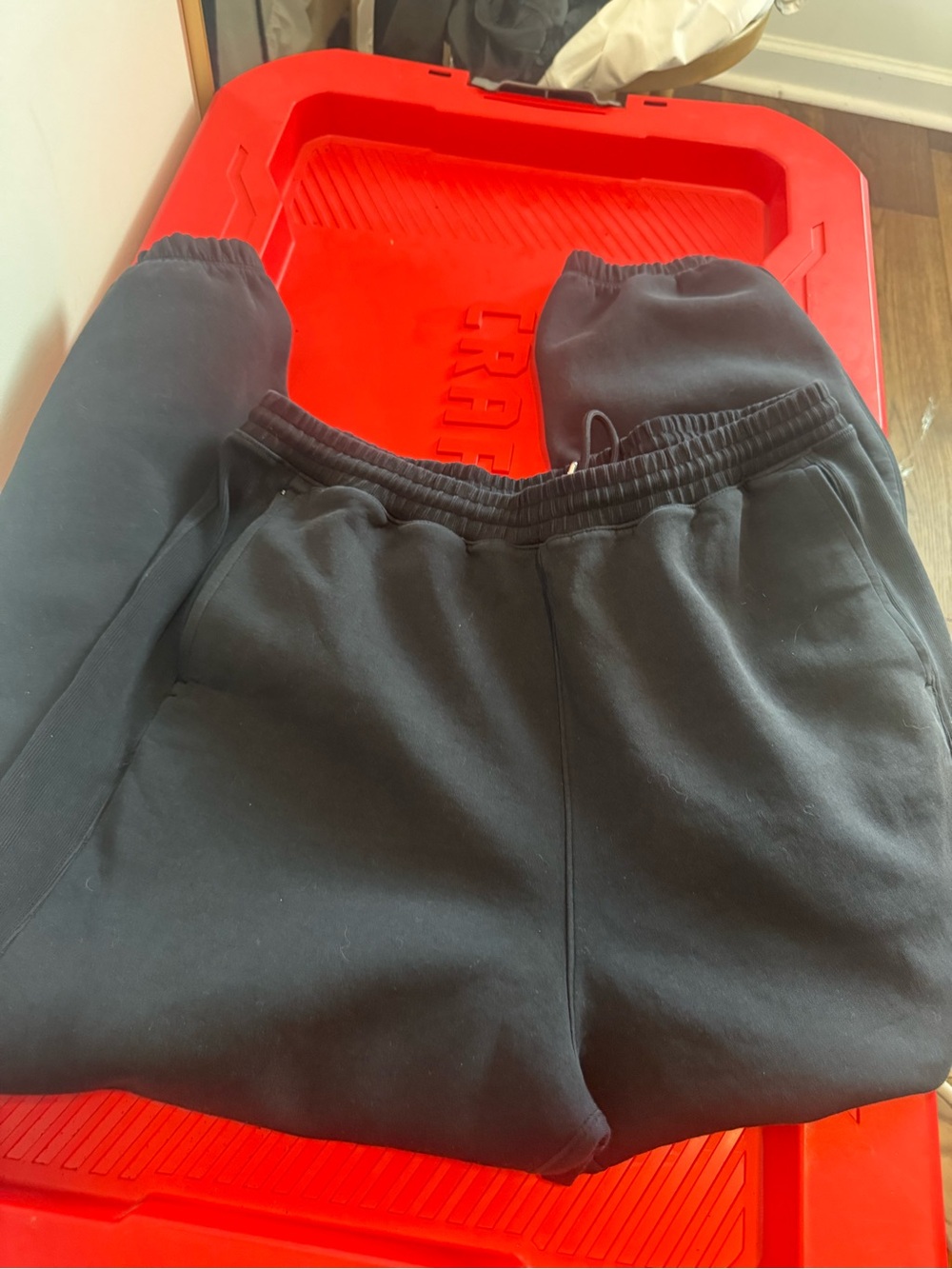Abercrombie YPB Black Fleece Jogger Bottoms - Comfortable Everyday Wear